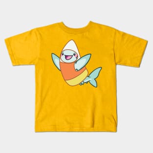 Byte's Costume: Candy Corn Kids T-Shirt